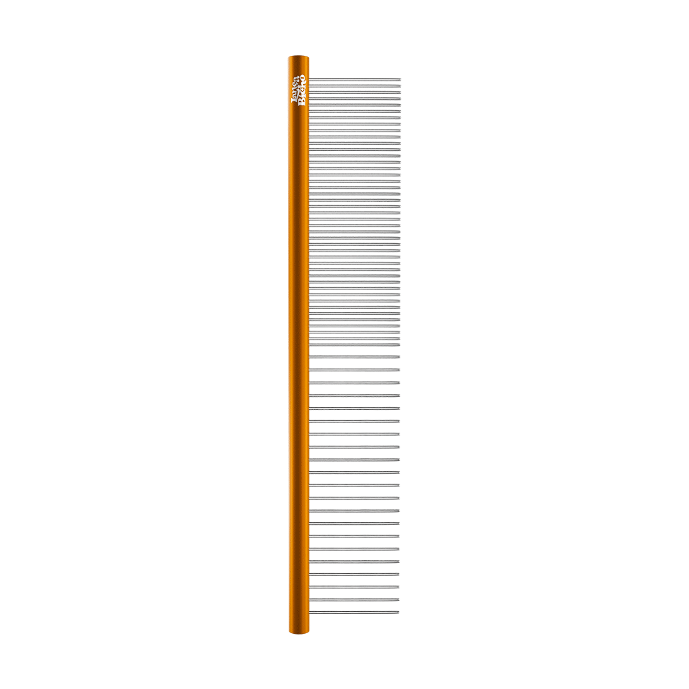 Pente Duplo 22cm  Aço Inox Lança Bicho